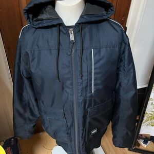 Walls Black Workwear Jacket